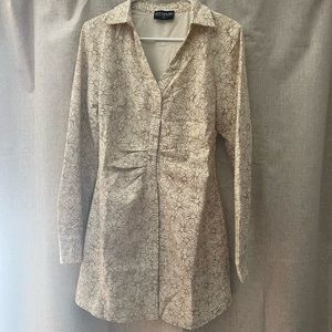 KITTENISH BUTTON UP DRESS